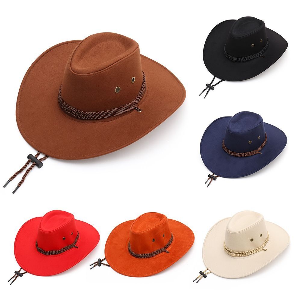 Winter Ethnic Fashion For Women - Chapeau de cowboy style western tendance,