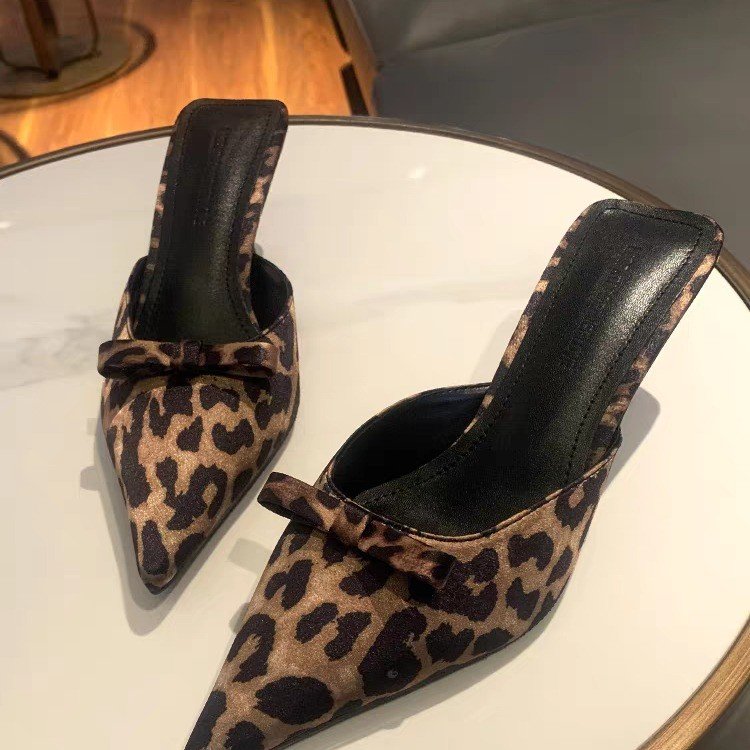 The Ethnic Fashion - Chaussons à talons hauts pointus imprimé