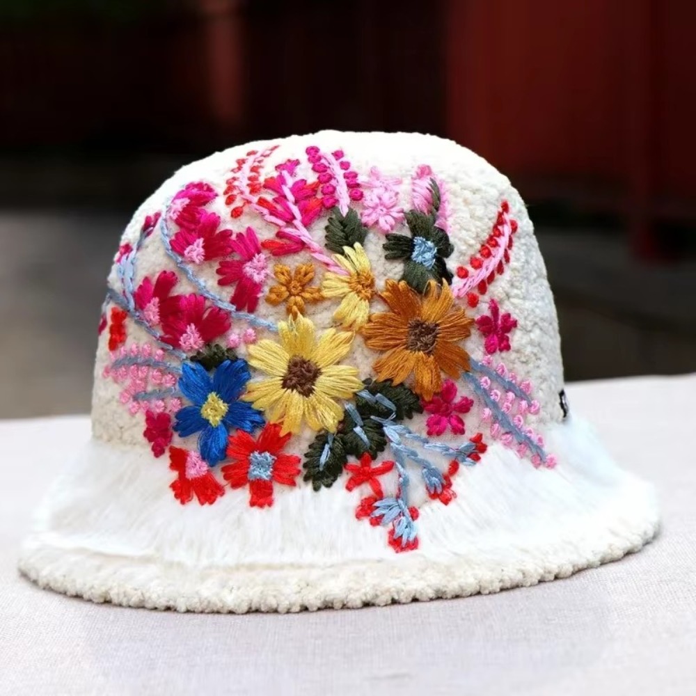 Winter Ethnic Fashion For Women - Bonnets vintage coupe-vent pour femmes, garder