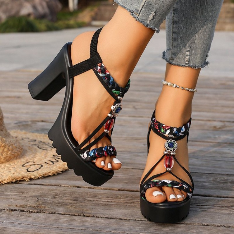 The Ethnic Fashion - Nouvelles sandales d'été 2026 pour femmes,