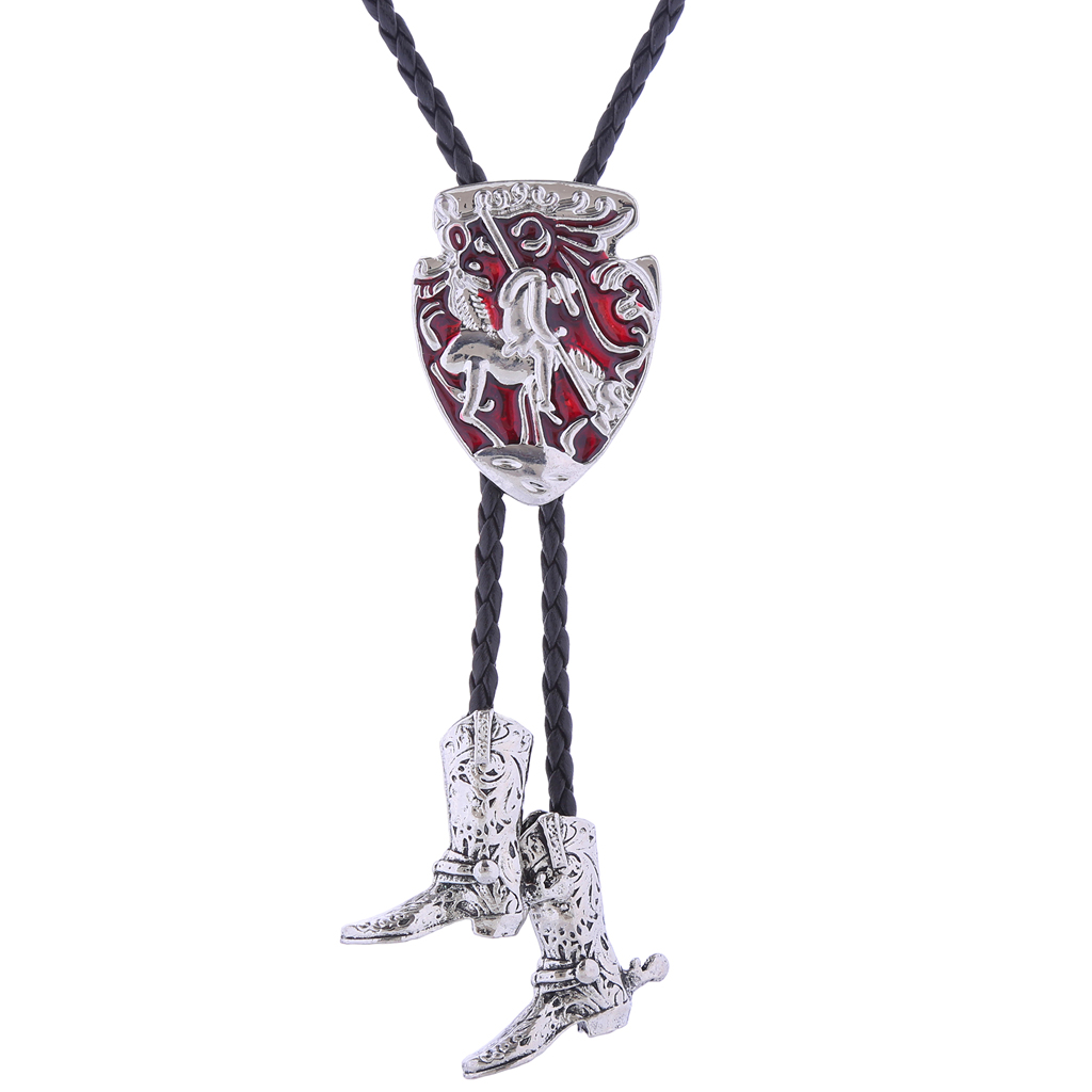 Fashion Ethnic Indian Clothing - Bolo Tie Indian Knight Boot National
