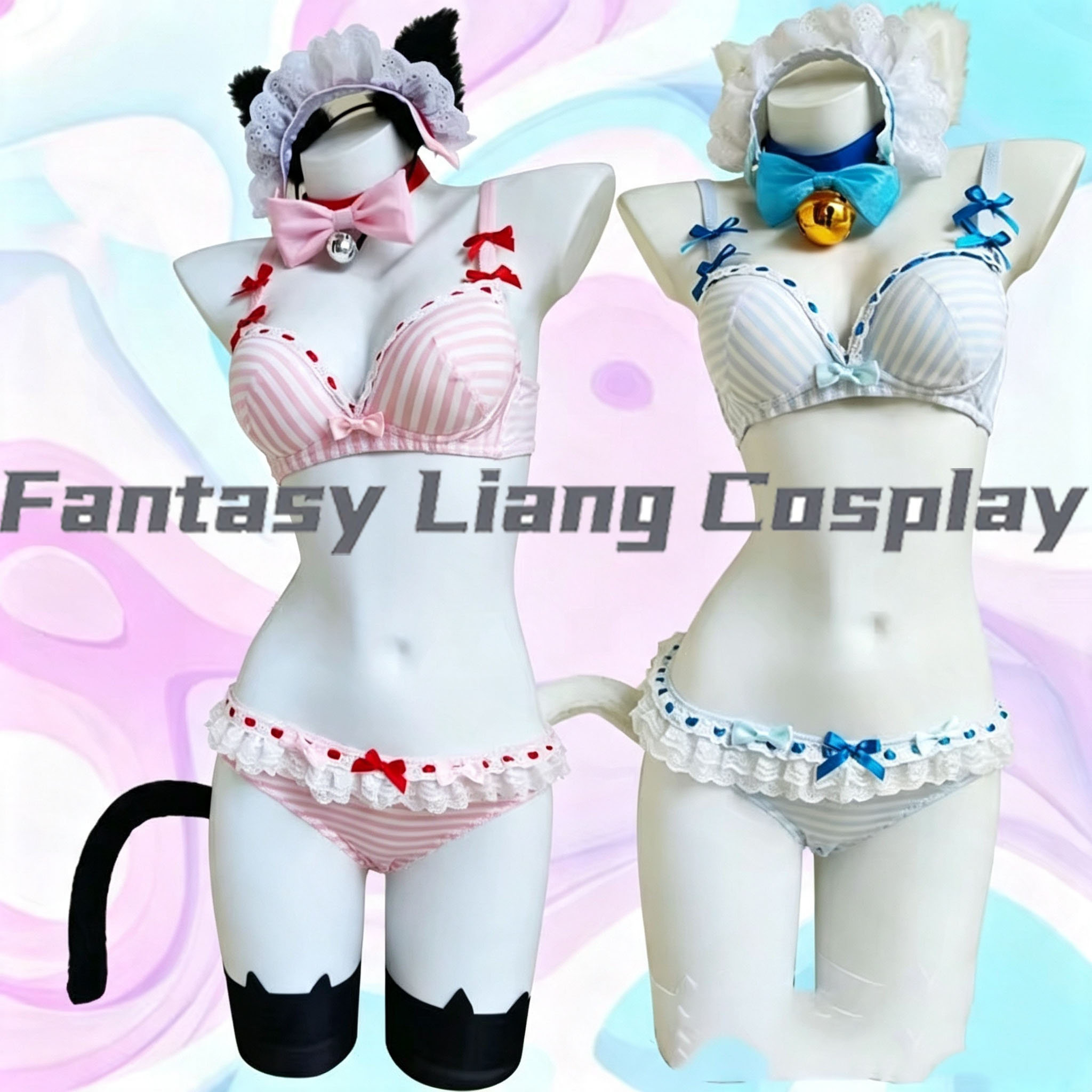 Ethnic Outfit - Costume de Cosplay NEKOPARA Chocola Vanilla