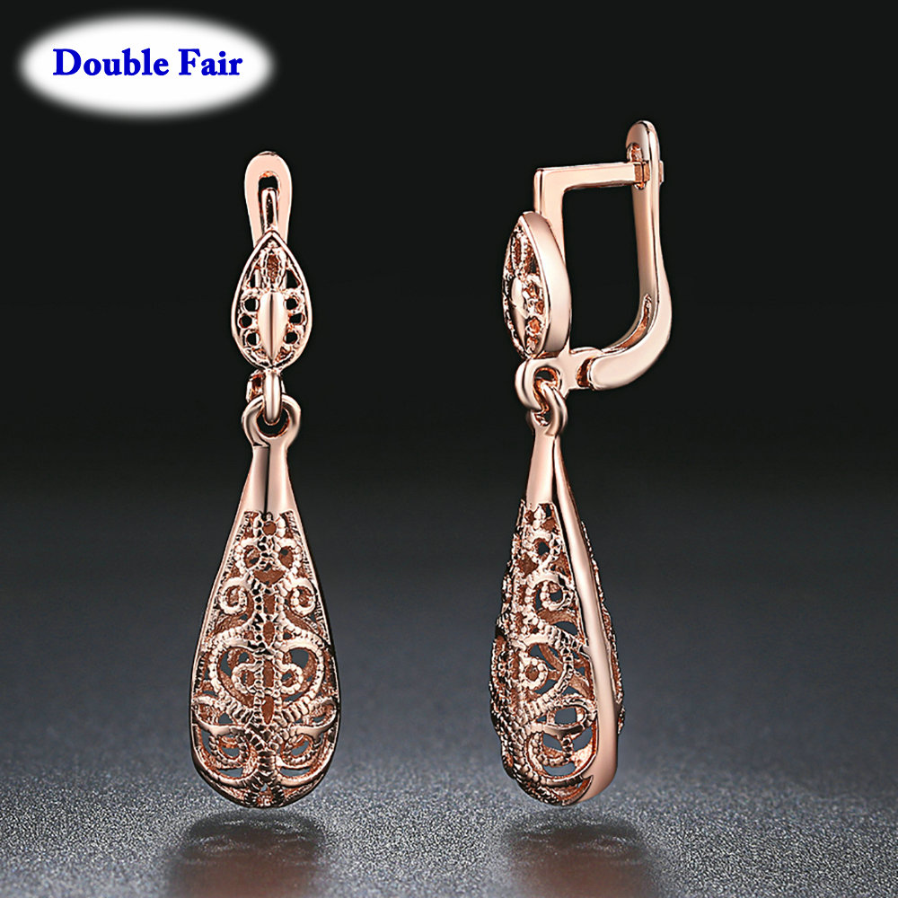Ethnic Fashion Brand - Boucles d'oreilles goutte d'eau pour femmes,