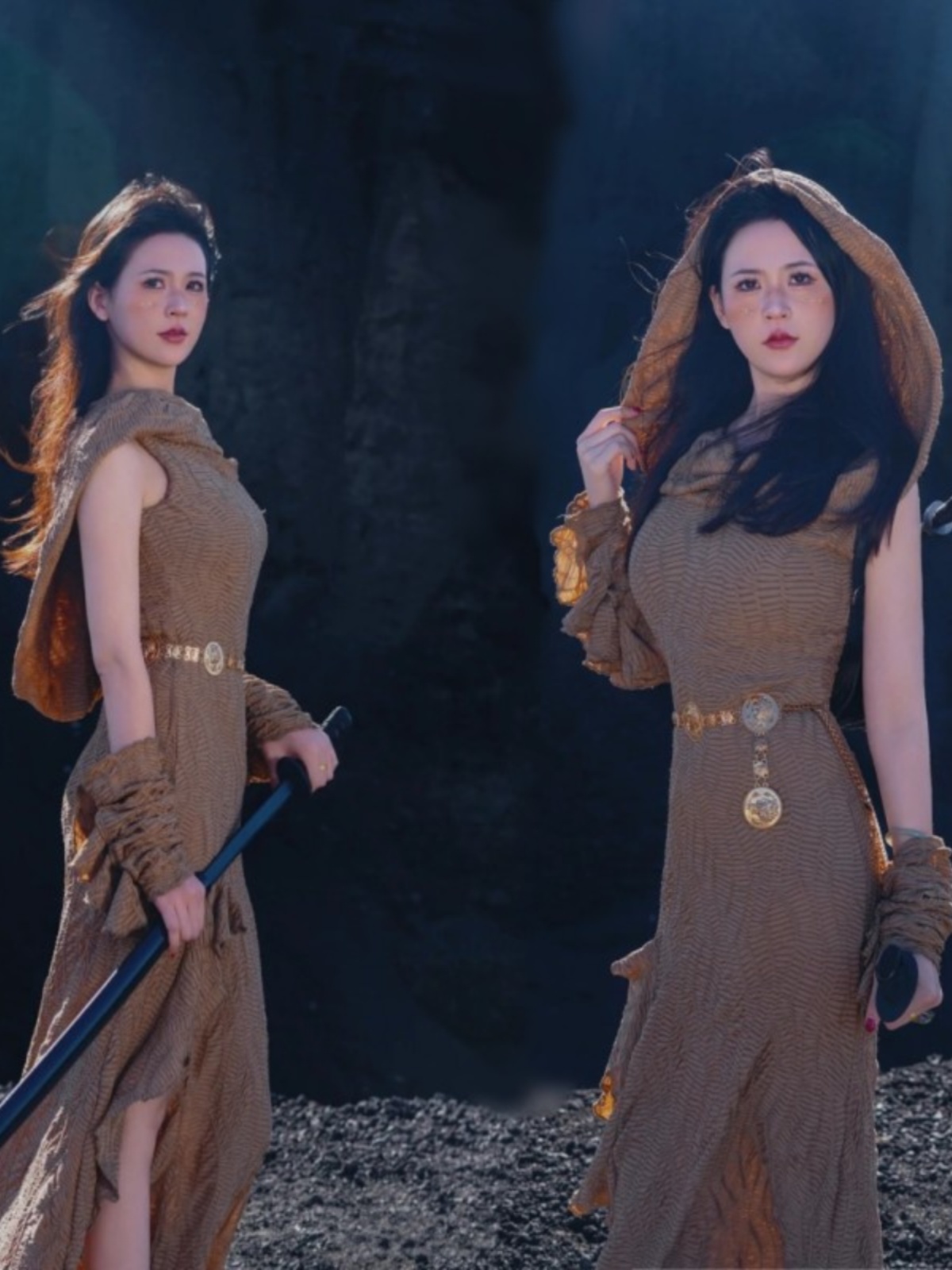 Ethnic Fashion Online - Nouvelle Robe de Photographie Style Princesse