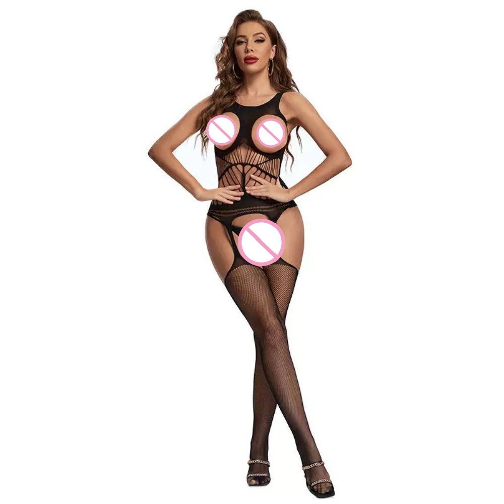 Ethnic Outfit - Bodysuits sans entrejambe, Bodystockings transparents, Tenues