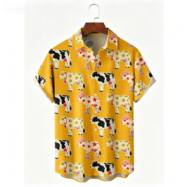 Ethnic Clothing & Online Fashion Store Khaadi Pk - Chemise Hawaïenne Tendance à Motifs Floraux