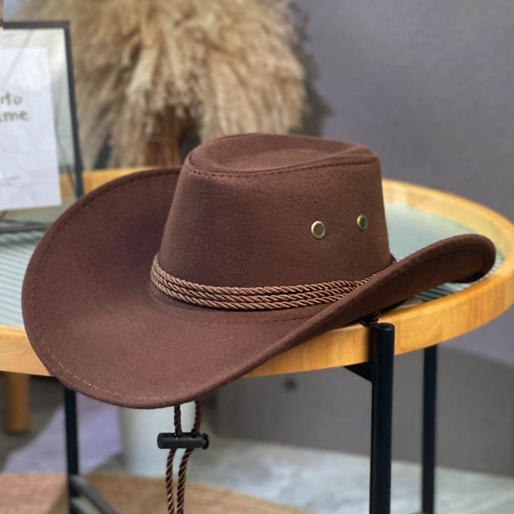 Chapeau de cowboy style wester - Winter Ethnic Fashion For Women avis et prix