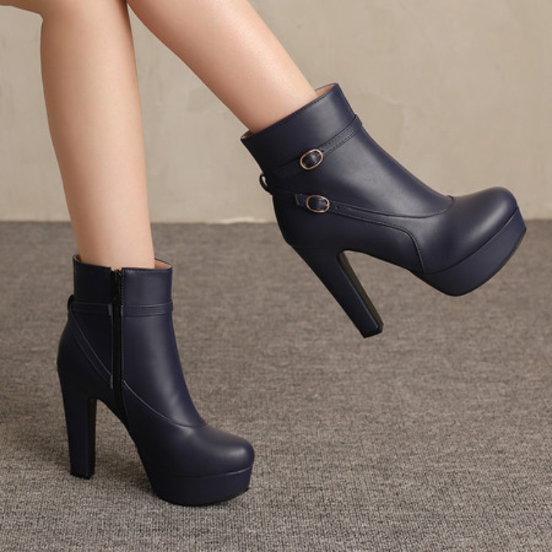 Bottines à plateforme pour fem - Winter Ethnic Fashion For Women avis et prix
