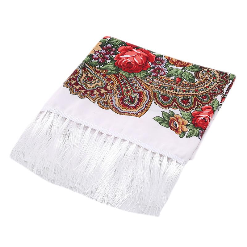 Écharpe imprimée rétro pour fe - Winter Ethnic Fashion For Women avis et prix
