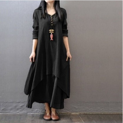 Robe Maxi à Manches sulfpour F - Fashion Ethnic Indian Clothing avis et prix