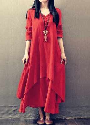 Robe Maxi à Manches sulfpour F - Fashion Ethnic Indian Clothing avis et prix