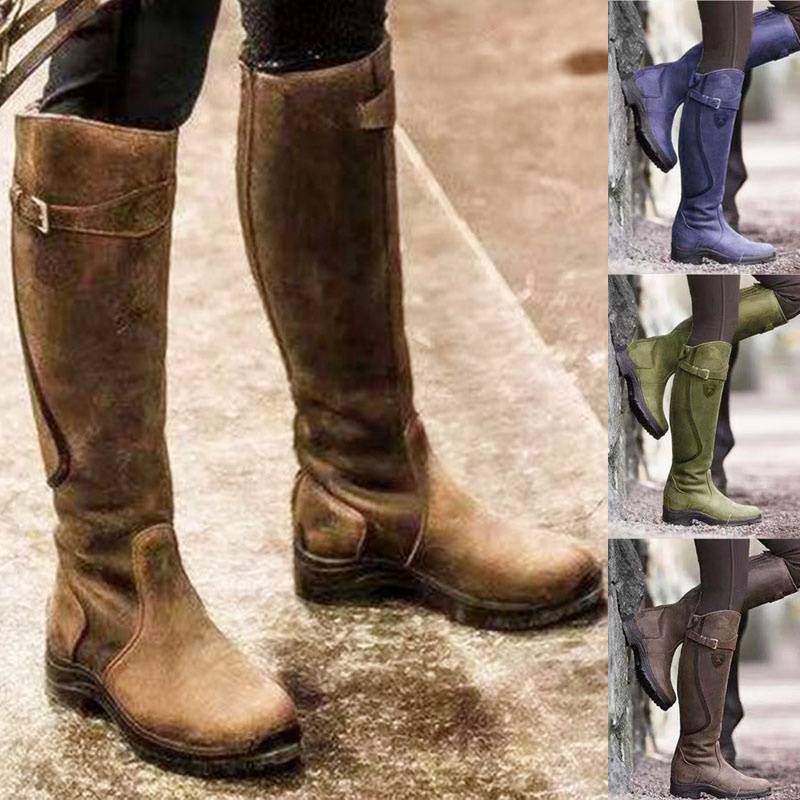 Femmes hiver mode cuir bottes  - Winter Ethnic Fashion For Women avis et prix