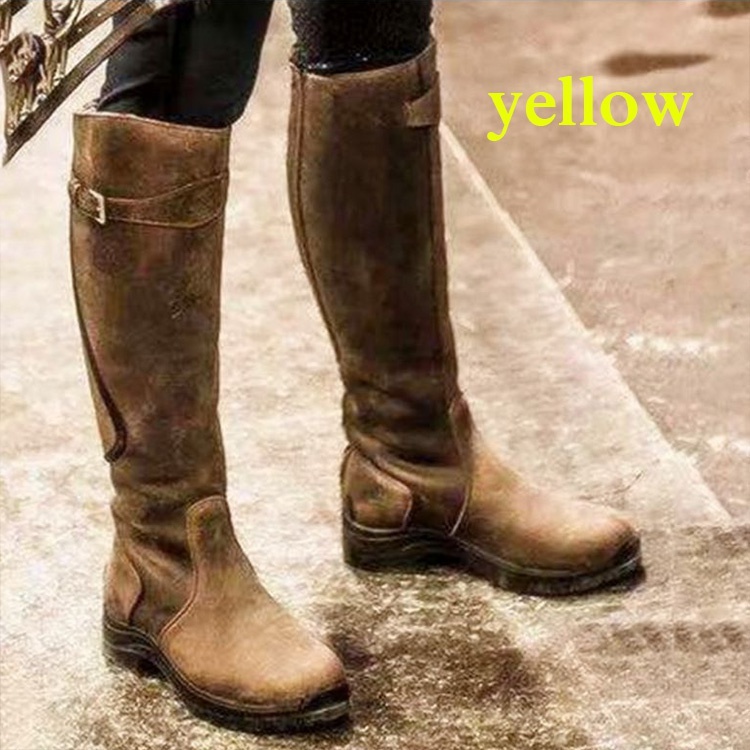 Femmes hiver mode cuir bottes  - Winter Ethnic Fashion For Women avis et prix