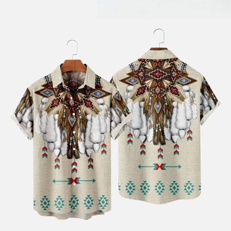 Chemises de plage imprimées en - Fashion Ethnic Indian Clothing avis et prix