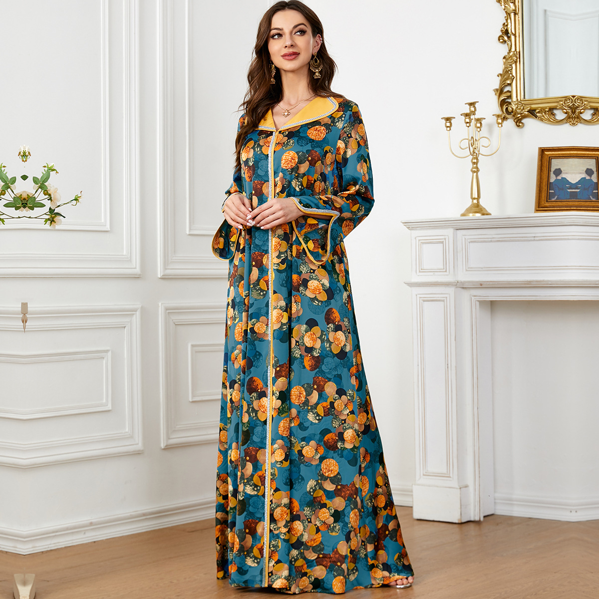 Robe Imprimée Tendance pour Fe - Ethnic Fashion Dubai avis et prix