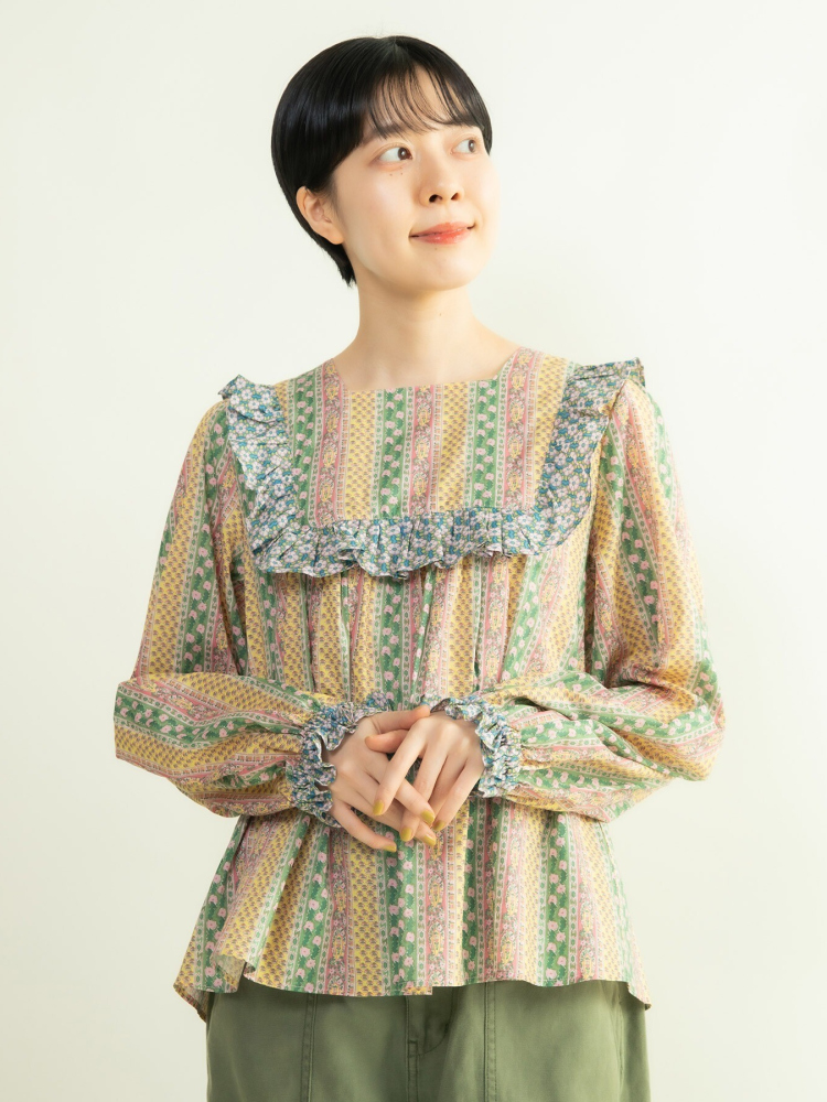 Chemise à imprimé floral doux  - Ethnic Fashion Brand avis et prix