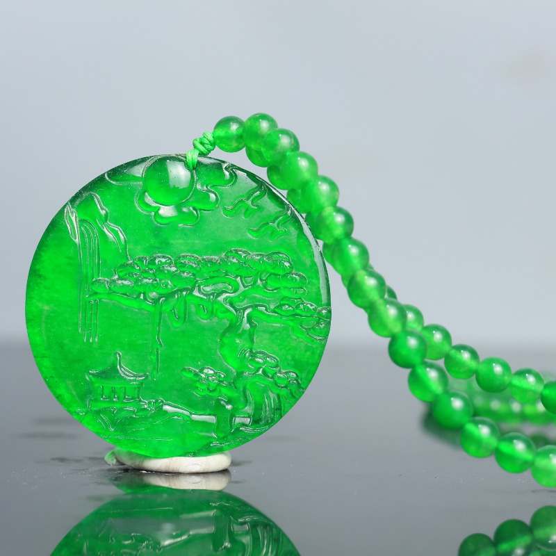 Pendentif rond de marque de st - Ethnic Fashion Brand avis et prix