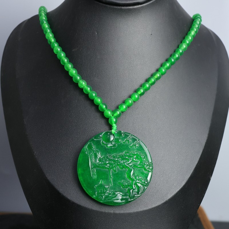 Pendentif rond de marque de st - Ethnic Fashion Brand avis et prix