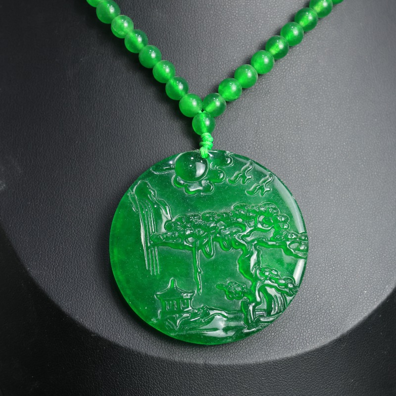 Pendentif rond de marque de st - Ethnic Fashion Brand avis et prix
