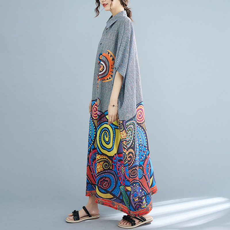 Robe chemise style bohème pour - Fashion Ethnic Indian Clothing avis et prix