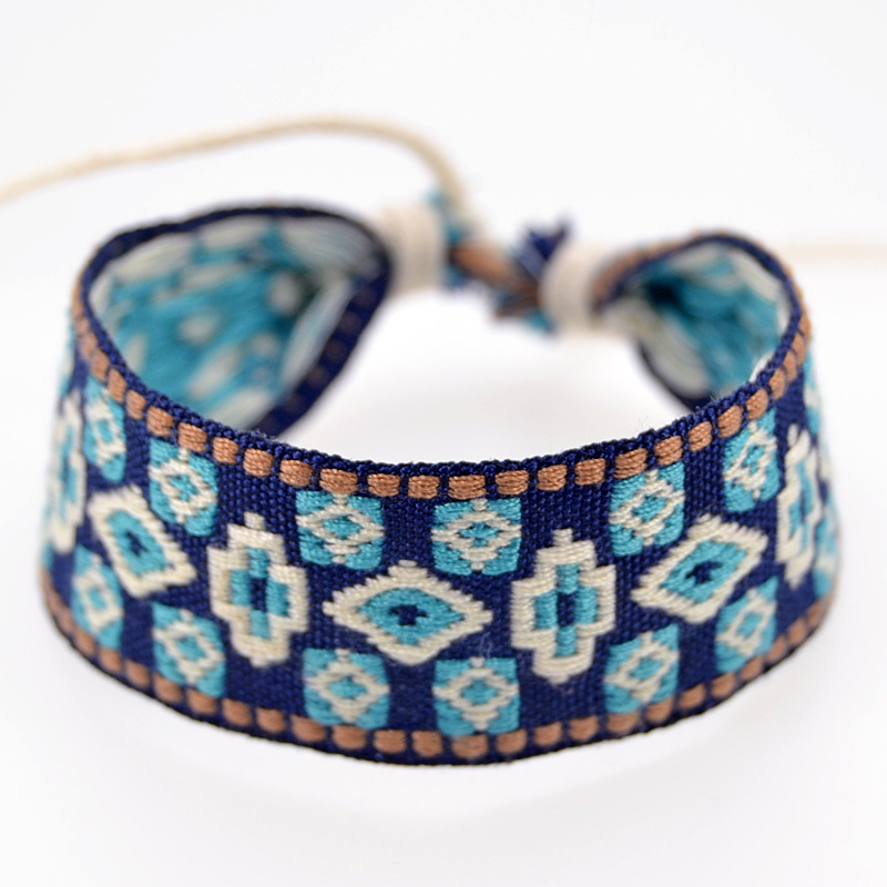 Bracelets Jacquard en Coton et - Ethnic Fashion Brand avis et prix