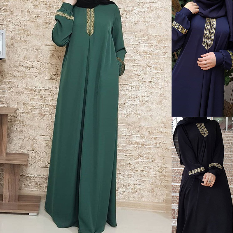 Abayas imprimé Style ethnique  - Winter Ethnic Fashion For Women avis et prix