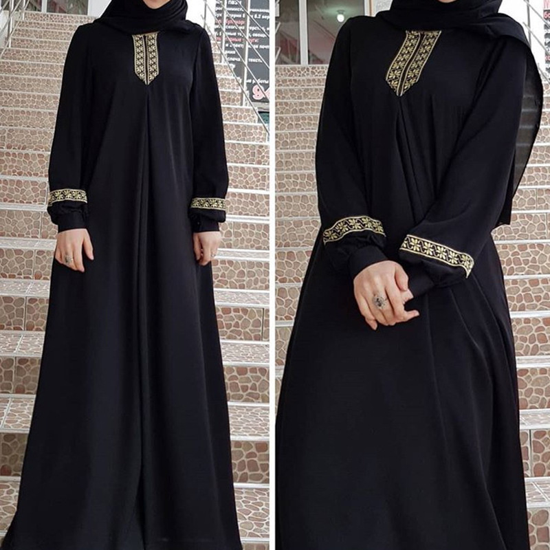 Abayas imprimé Style ethnique  - Winter Ethnic Fashion For Women avis et prix
