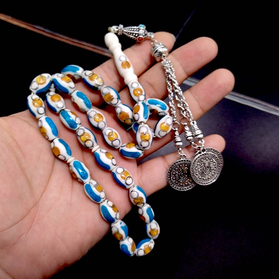 Tasbih en os de chameau avec l - Ethnic Fashion Online avis et prix