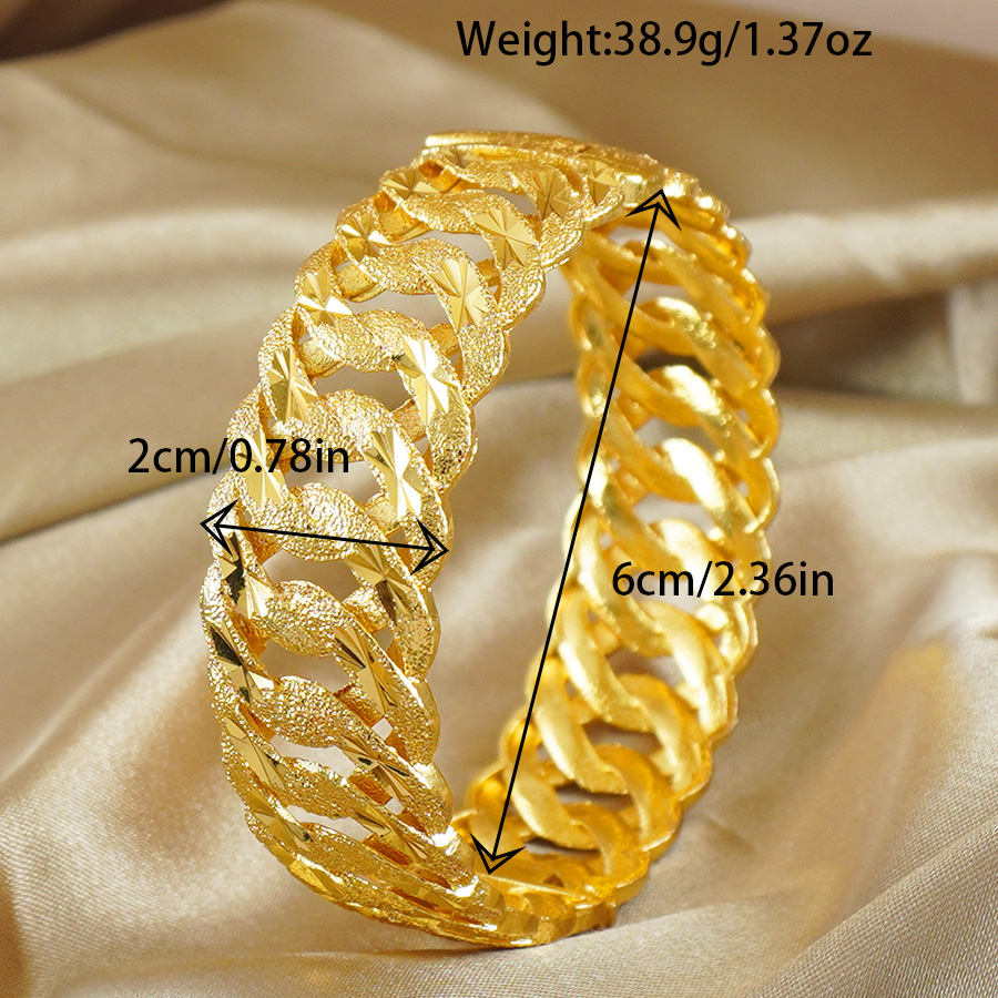 Bracelet cubain ouvrable rétro - Ethnic Fashion Dubai avis et prix
