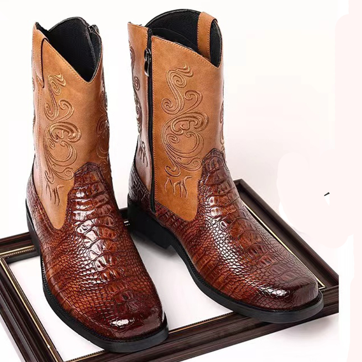 Bottes de Cowboy occidentales  - The Ethnic Fashion avis et prix