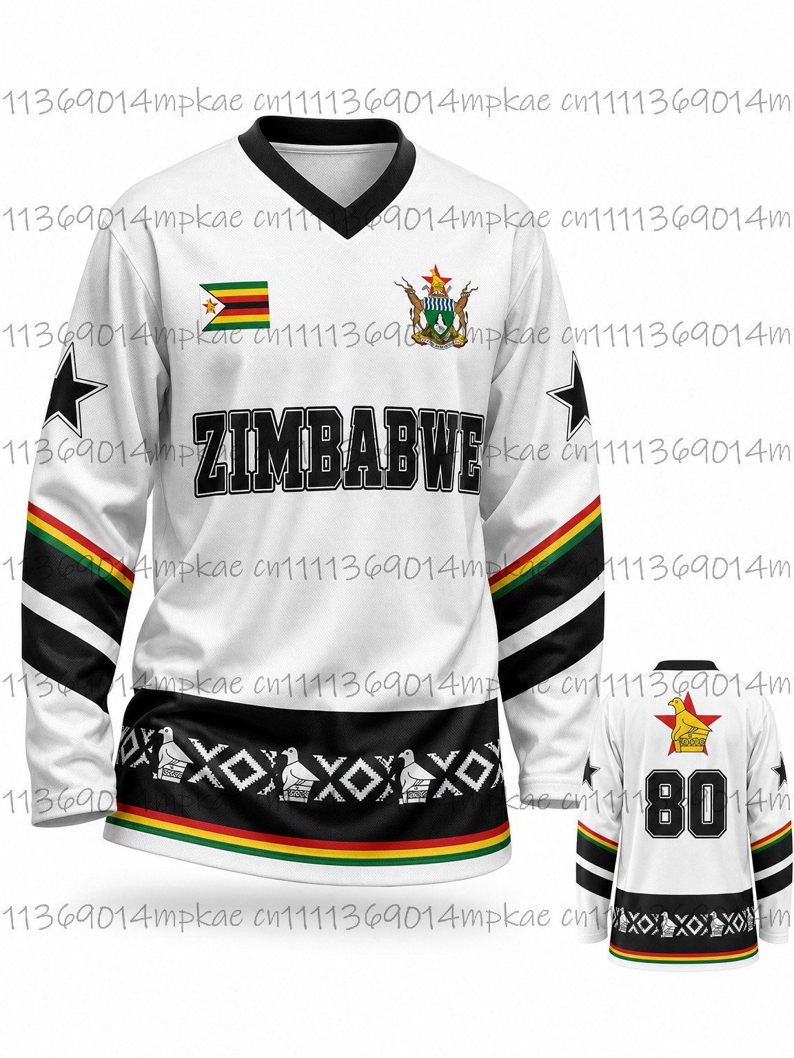 T-shirt à manches longues col  - The Ethnic Fashion avis et prix